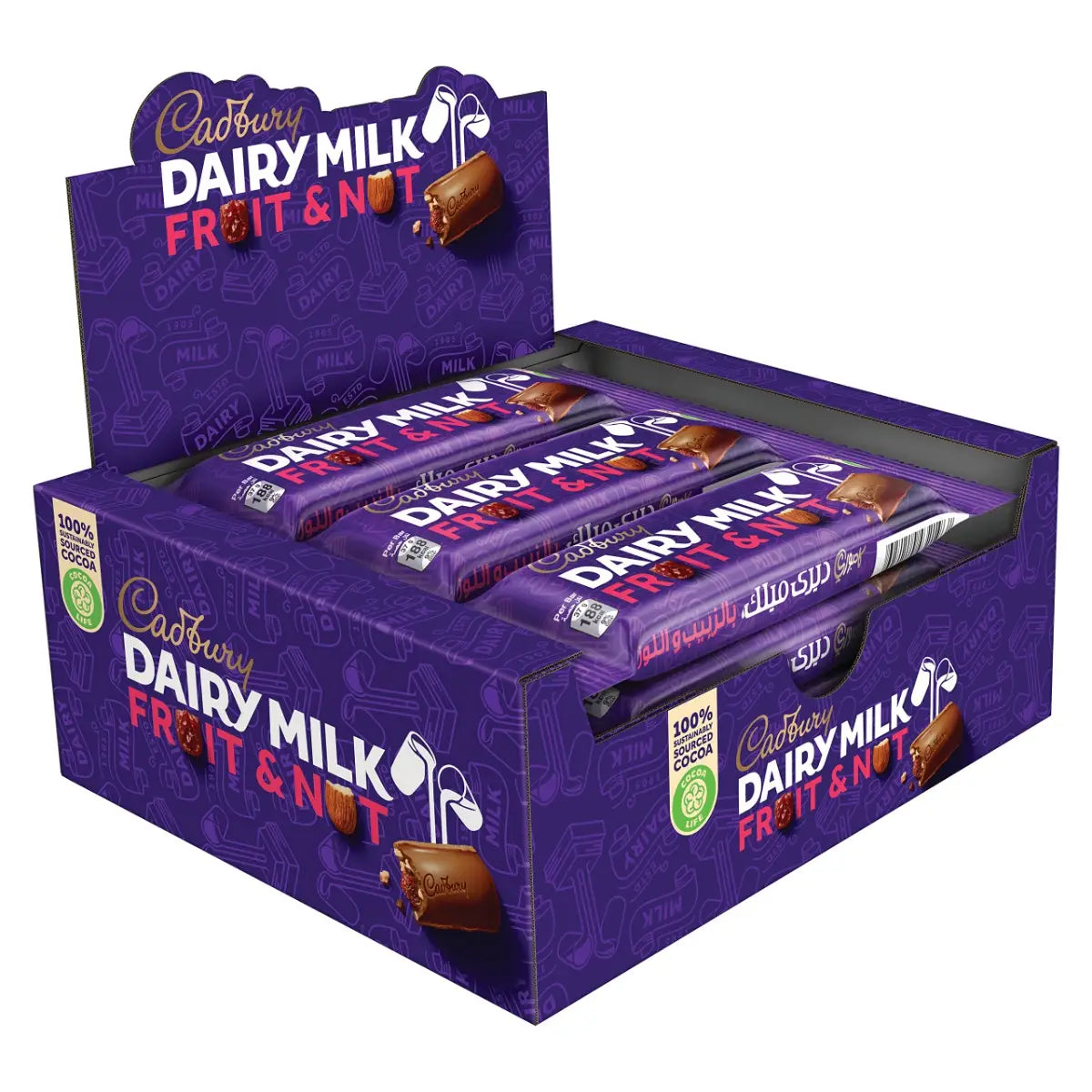 Cadbury Diary Milk Fruit & Nut Chocolate Bar