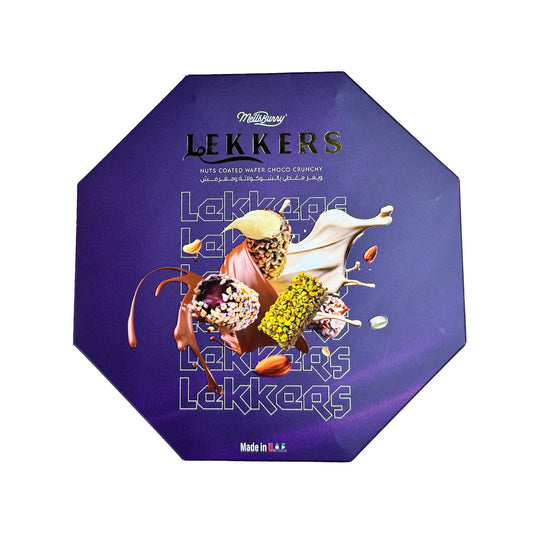 Mellsburry Lekkers Nuts Coated Wafer Chocolate 19X21g