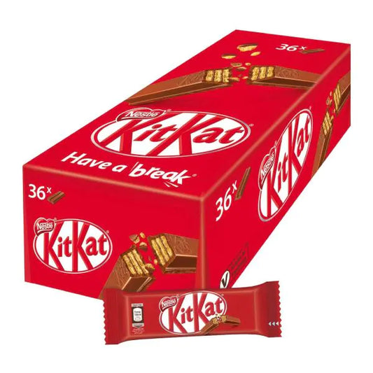 Nestle Kitkat 2Finger Chocolate Bars 36x20.7g