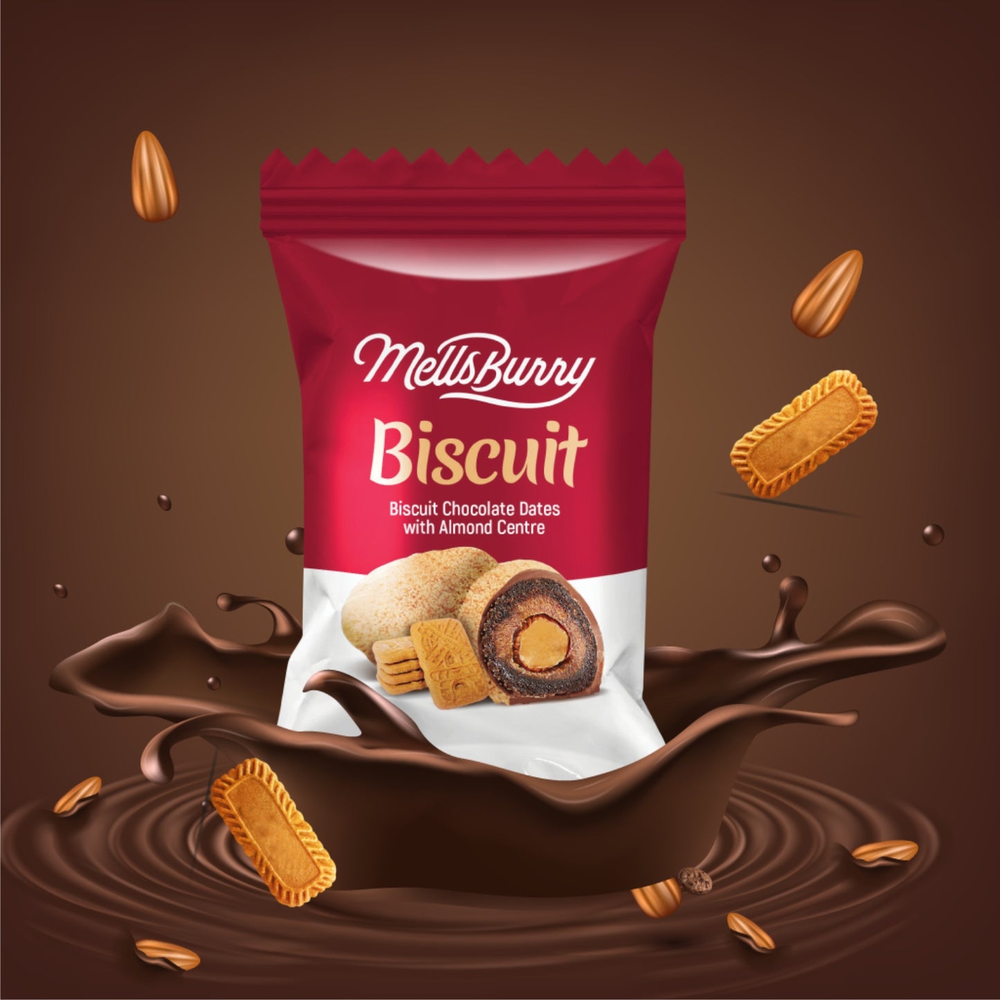 Dates Chocolate Biscuit Flavour