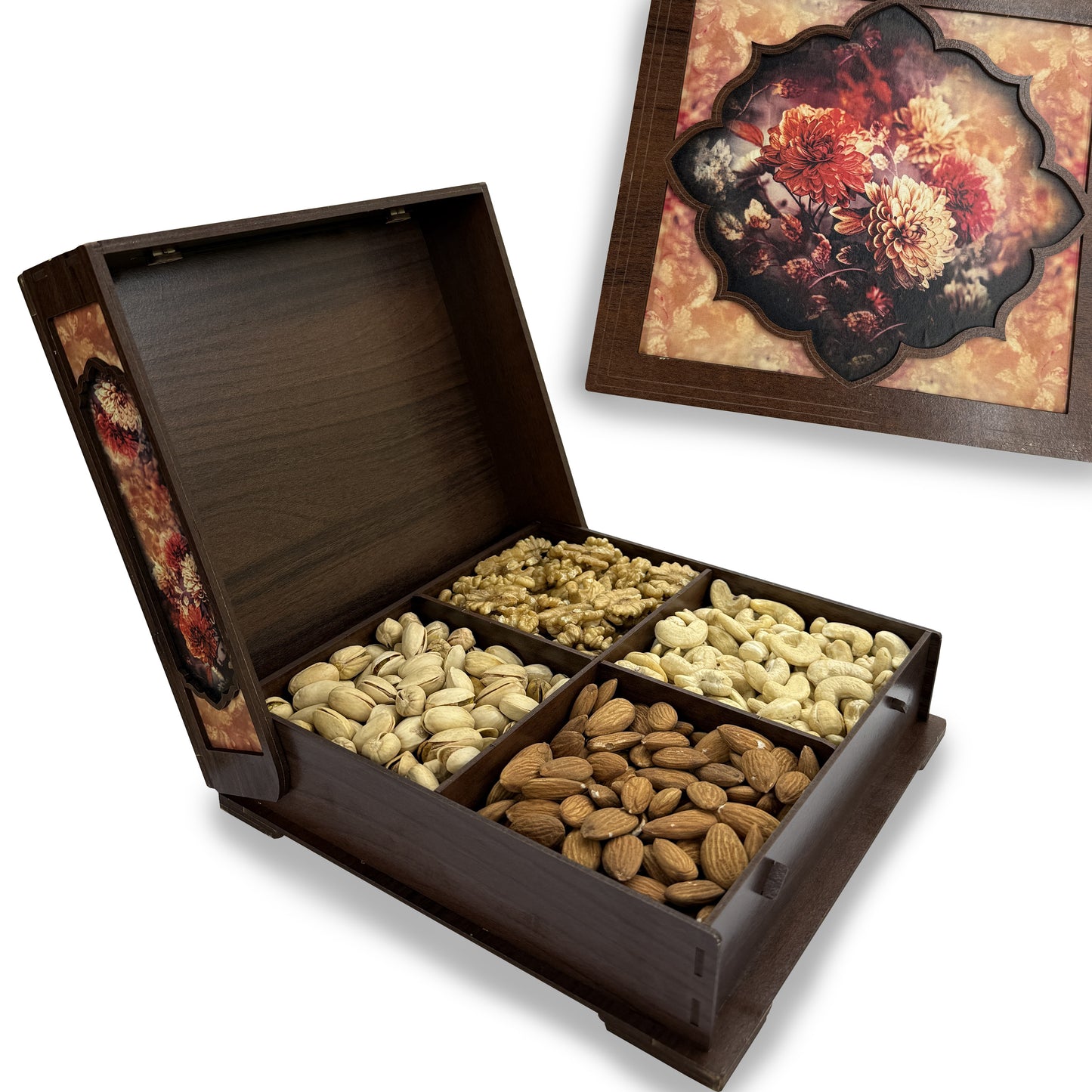 Nuts Gift Box / 4 partition