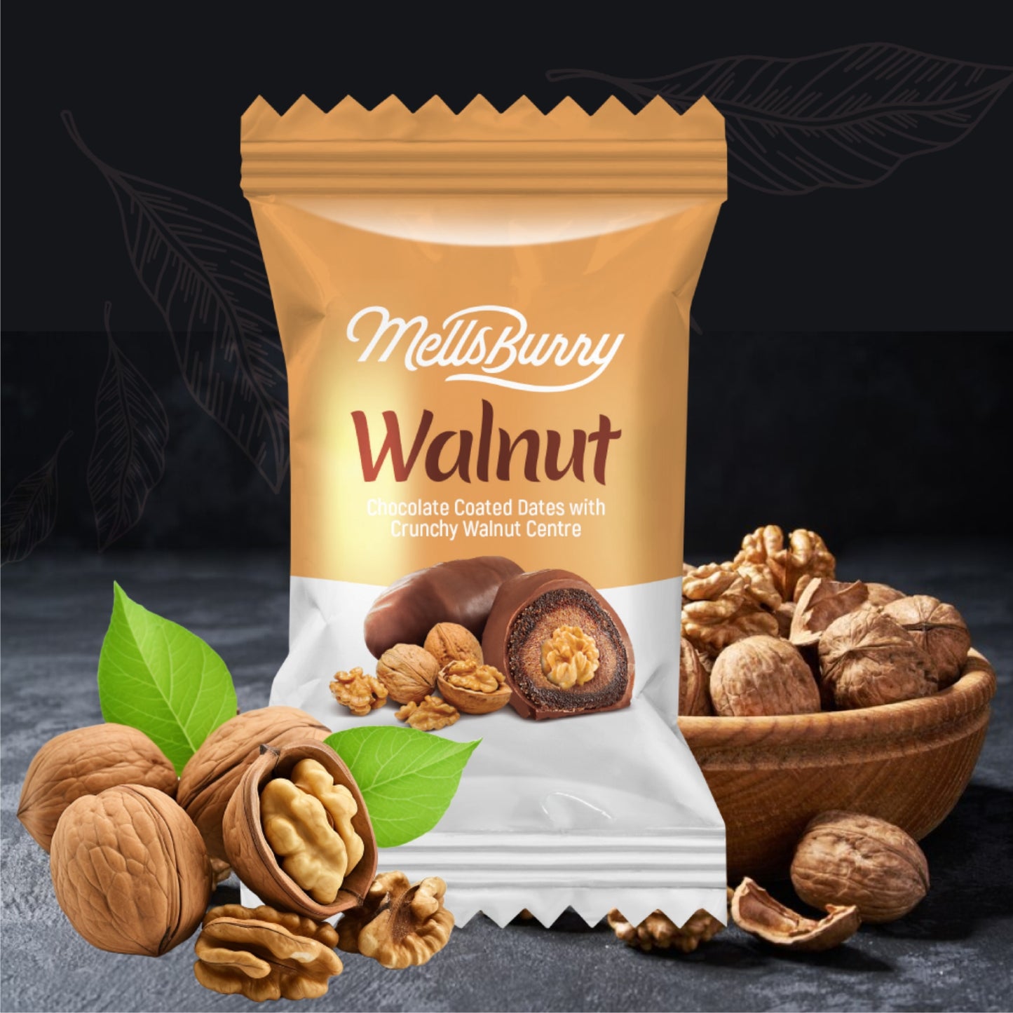 Dates Chocolate Walnut Flavour